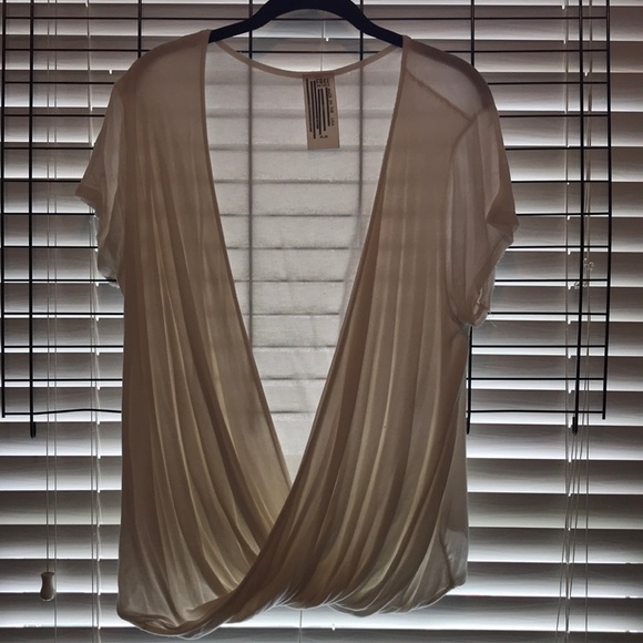 Free People Tops - Free People cross over shirt